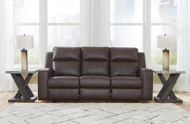 Mega Furniture - Ashley Furniture - Lavenhorne Living Room - Rocker Recliner / Umber - 6330625