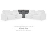Mega Furniture - Ashley Furniture - ModMax II Sectional - Wedge / Salt and Pepper - 6590677