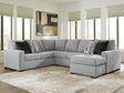 Mega Furniture - Ashley Furniture - Lakepoint Sectional - LAF 2-Piece Sectional with Chaise - 66804S2