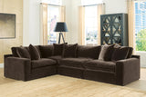Mega Furniture - Ashley Furniture - Maxton Heights Sectional - RAF 4-Piece Sectional / Bittersweet - 67807S3