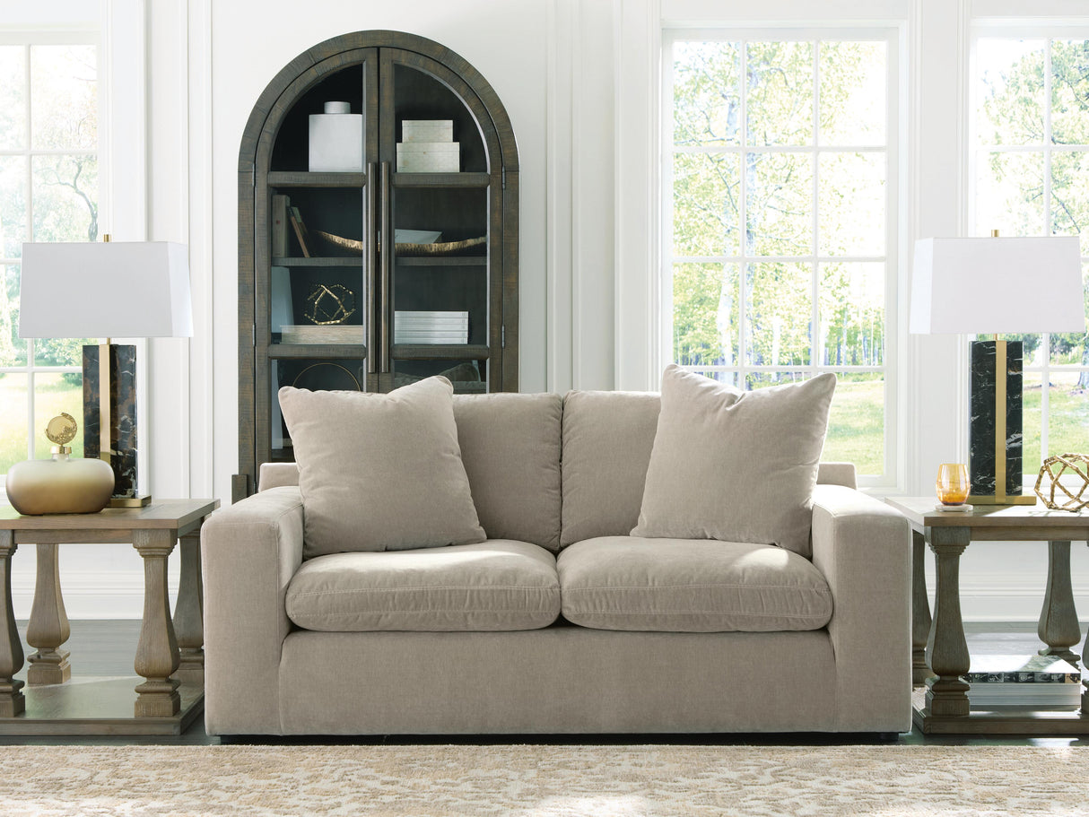 Mega Furniture - Ashley Furniture - Maxton Heights Living Room - Loveseat / Pebble - 6780835