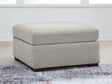 Mega Furniture - Ashley Furniture - ModMax Luxe Living Room - Oversized Accent Ottoman - 6860508
