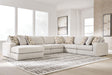 Mega Furniture - Ashley Furniture - Kestrie 6-Piece Sectional with Chaise - 6-Piece Sectional with Chaise - PC68706S14