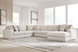Mega Furniture - Ashley Furniture - Kestrie Sectional - RAF 6-Piece Sectional with Chaise - PC68706S15