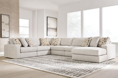 Mega Furniture - Ashley Furniture - Kestrie Sectional - RAF 6-Piece Sectional with Chaise - PC68706S15
