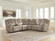 Mega Furniture - Ashley Furniture - Pearce-Pike Sectional - 3-Piece Reclining Sectional with Console - PC69205S1