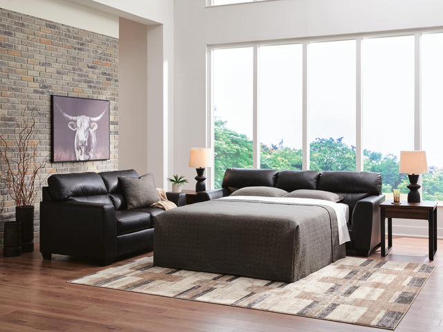 Mega Furniture - Ashley Furniture - Glennbre Living Room - Queen Sofa Sleeper - PC6980439