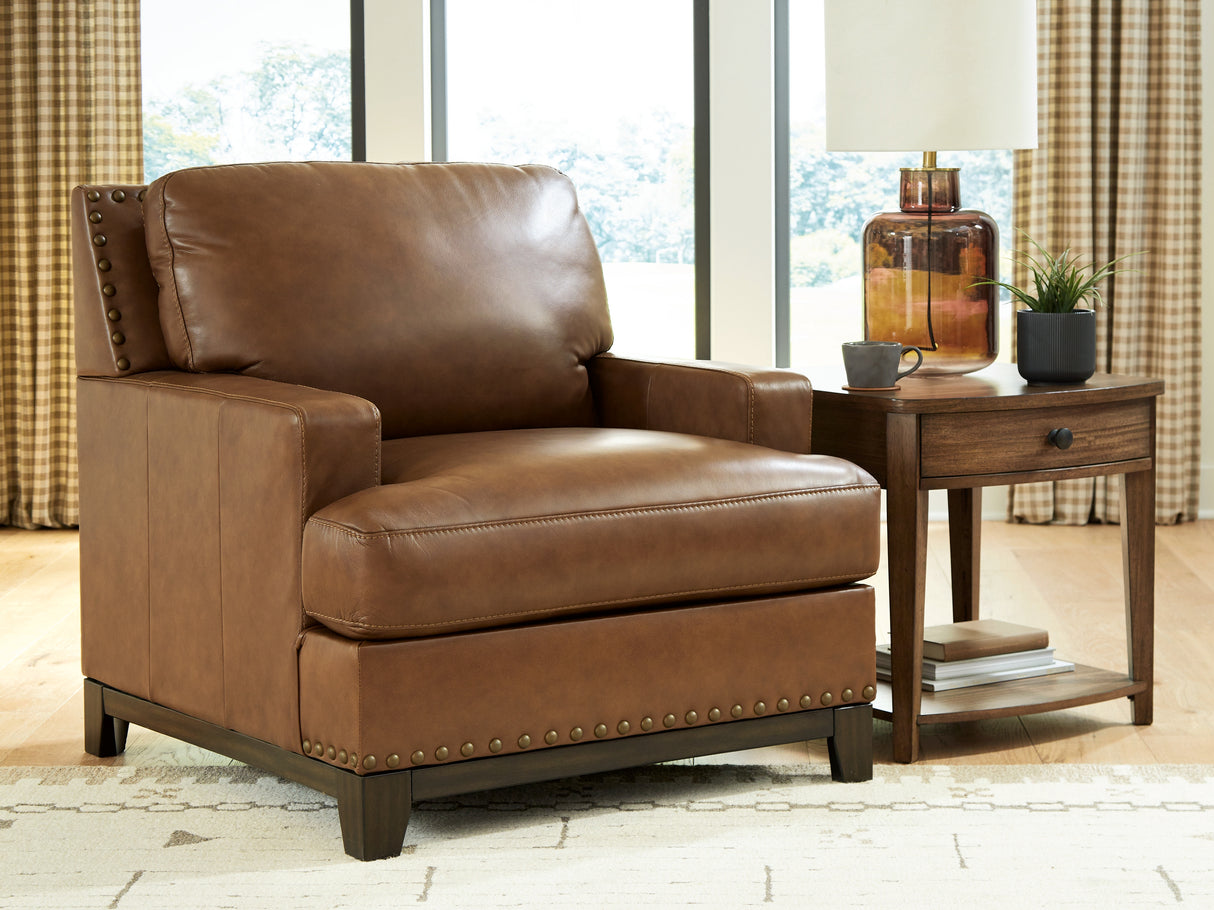 Mega Furniture - Ashley Furniture - Saonara Living Room - Chair / Amber - PC7310920