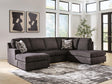 Mega Furniture - Ashley Furniture - Lentiz Sectional - LAF 2-Piece Sectional with Chaise - PC73404S2