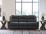 Mega Furniture - Ashley Furniture - Mackmenville Living Room - Reclining Sofa / Carbon - 7471388