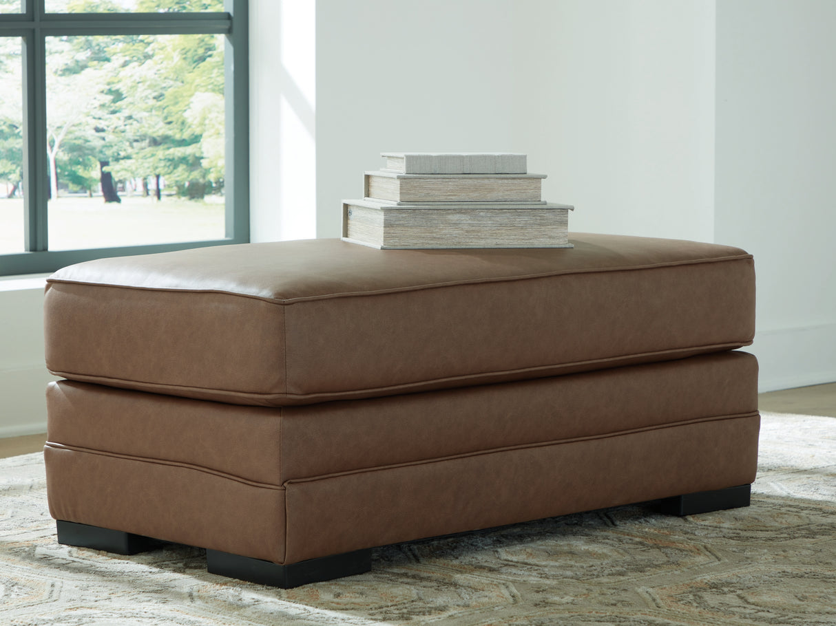 Mega Furniture - Ashley Furniture - VillaCourt Living Room - Ottoman / Caramel - 7490914
