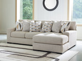 Mega Furniture - Ashley Furniture - Laurelgrove Sectional - RAF 2-Piece Sectional Sofa Chaise / Pebble - 75105S3
