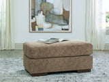 Mega Furniture - Ashley Furniture - Jayne Park Living Room - Ottoman / Pecan - PC8150514