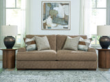 Mega Furniture - Ashley Furniture - Jayne Park Living Room - Sofa / Pecan - PC8150538
