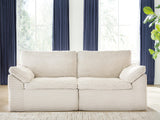 Mega Furniture - Ashley Furniture - Fannin Sectional - LAF/RAF Corner Chair (Set of 2) / Ivory - PC8430451
