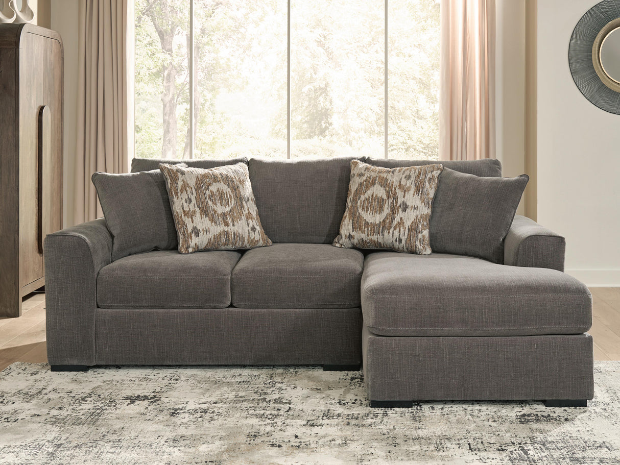Mega Furniture - Ashley Furniture - Larson Levee Sectional - RAF 2-Piece Sectional Sofa Chaise / Espresso - PC86205S3