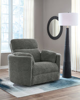 Mega Furniture - Ashley Furniture - Gosaldo Living Room - Swivel Glider Power Recliner - PC8630495