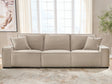 Mega Furniture - Ashley Furniture - Carceri Sectional - 3-Piece Power Sectional Reclining Sofa - 87003S3