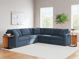 Mega Furniture - Ashley Furniture - Modmax Sectional - RAF 5-Piece Sectional / Ink - 92101S6