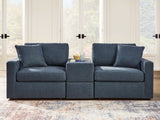 Mega Furniture - Ashley Furniture - Modmax Sectional - RAF 3-Piece Sectional / Ink - 92101S3