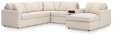 Mega Furniture - Ashley Furniture - Modmax 6-Piece Sectional with Audio System and Chaise - RAF 6-Piece Sectional with Audio System and Chaise - 92103S51