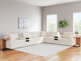 Mega Furniture - Ashley Furniture - Modmax Sectional - RAF 8-Piece Sectional / Oyster - 92103S16