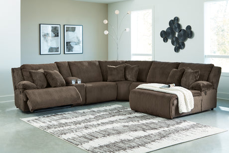 Mega Furniture - Ashley Furniture - Top Tier Sectional - 3-Piece Sectional Chofa / Alloy - 92706S10