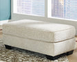 Mega Furniture - Ashley Furniture - Monaghan Living Room - Ottoman / Sandstone - 9620514
