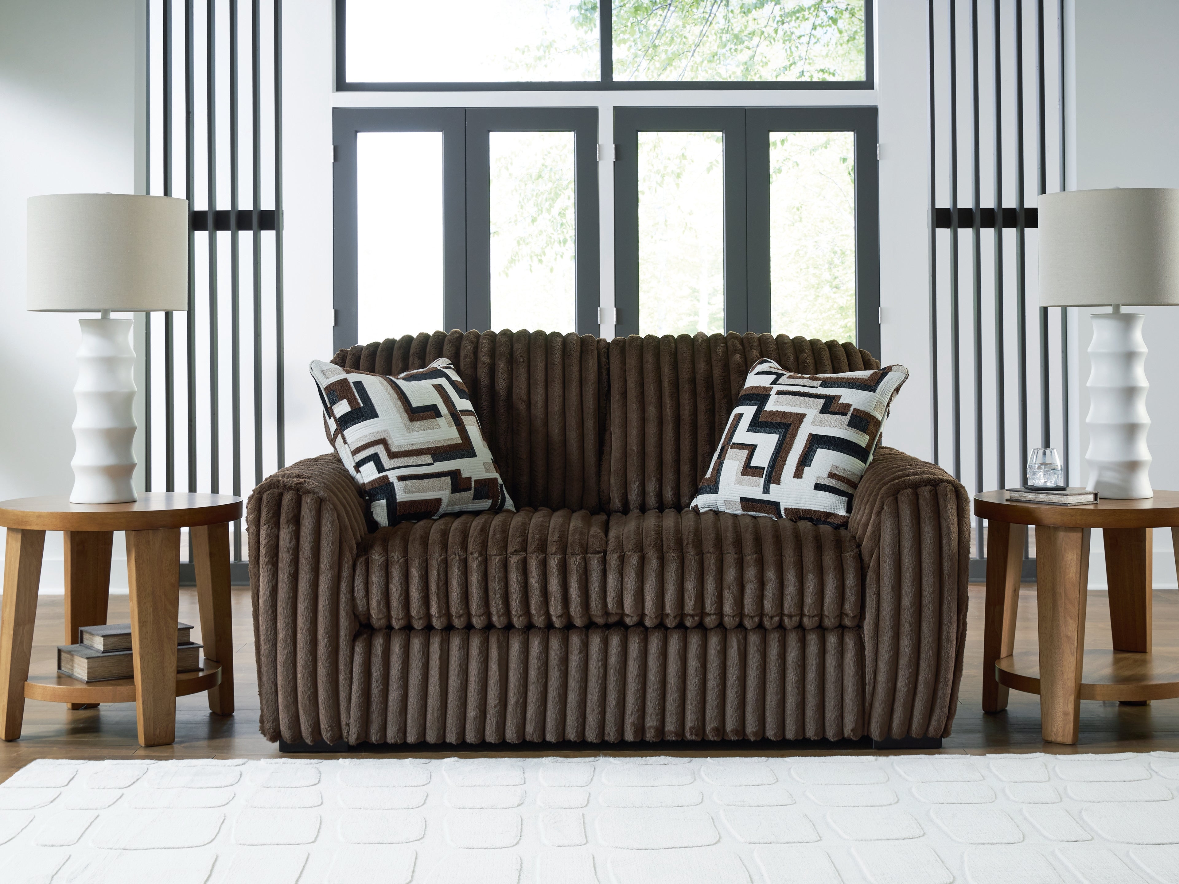 Mega Furniture - Ashley Furniture - Midnight-Madness Living Room