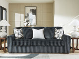Mega Furniture - Ashley Furniture - Midnight-Madness Living Room - Sofa / Gunmetal - 9810538