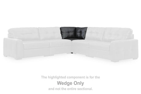 Mega Furniture - Ashley Furniture - Brindley Pier Sectional - RAF 6-Piece Sectional / Fog - 99503S5