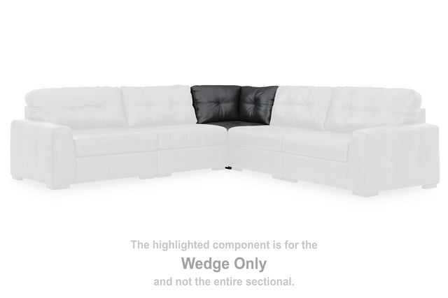 Mega Furniture - Ashley Furniture - Brindley Pier Sectional - RAF 6-Piece Sectional / Fog - 99503S5