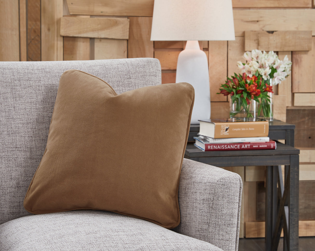 Mega Furniture - Ashley Furniture - Caygan Pillows - Pillow (4/CS) / Honey - A1000917
