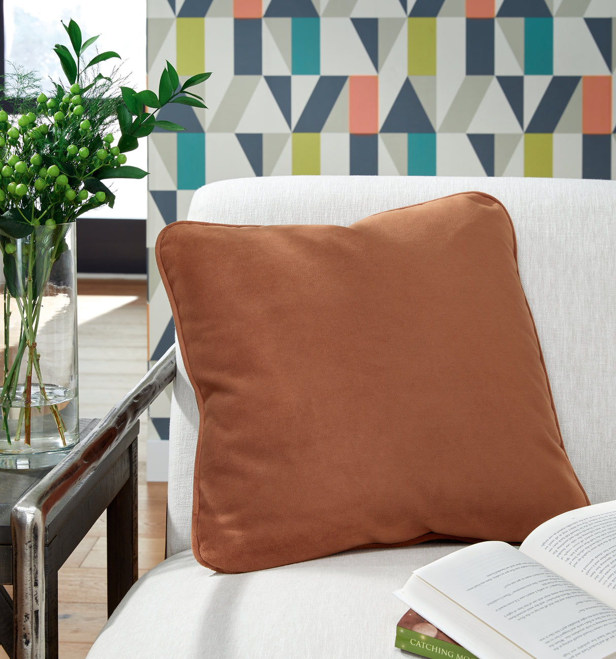 Mega Furniture - Ashley Furniture - Caygan Pillows - Pillow (4/CS) / Spice - A1000918