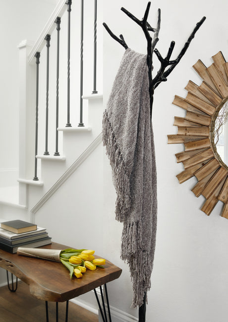 Mega Furniture - Ashley Furniture - Tamish Throw (Set of 3) - Throw (3/CS) / Gray - A1001026