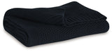Mega Furniture - Ashley Furniture - Gayelery Throw (Set of 3) - Throw (3/CS) / Black - A1001086