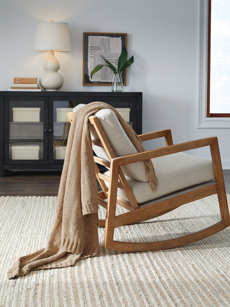 Mega Furniture - Ashley Furniture - Anawood Throw (Set of 3) - Throw (3/CS) / Gold - A1001099