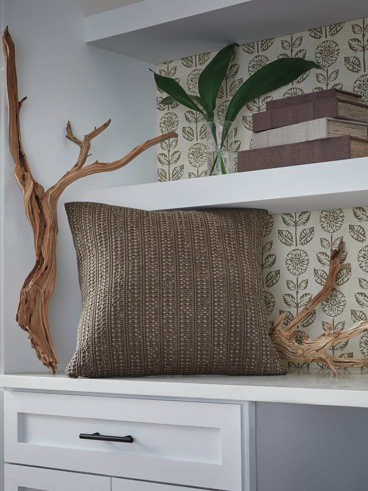 Mega Furniture - Ashley Furniture - Landcher Pillows - Pillow (4/CS) / Brown - A1001104