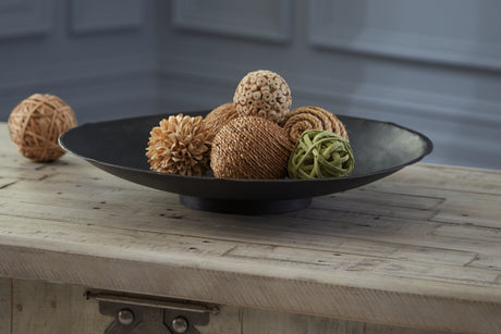 Mega Furniture - Ashley Furniture - Moises Bowl - Bowl / Antique Brown - A2000518