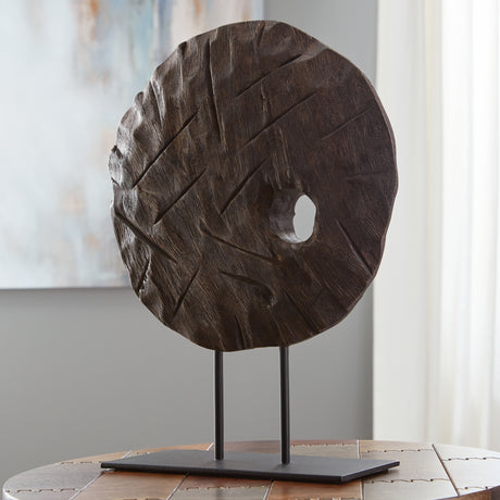 Mega Furniture - Ashley Furniture - Dashburn Sculpture - Sculpture / Brown/Black - A2000562
