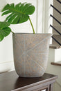 Mega Furniture - Ashley Furniture - Ardenley Vase - Vase (2/CS) / Antique Gold Finish - A2000608