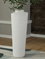 Mega Furniture - Ashley Furniture - Flurinworth Vase - Vase / Cream - A2000769