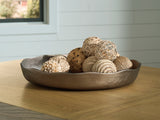 Mega Furniture - Ashley Furniture - Wallmen Tray - Tray / Champagne Gold Finish - A2000817