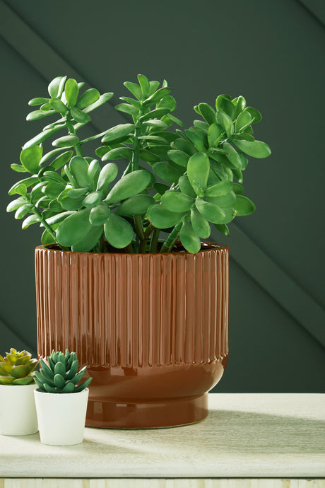 Mega Furniture - Ashley Furniture - Avalyah Vase - Vase (2/CS) / Burnt Umber - A2900021