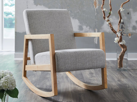 Mega Furniture - Ashley Furniture - Wychworth Accent Chair - Accent Chair / Gray/Natural - A3000745