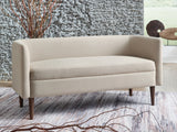 Mega Furniture - Ashley Furniture - Wainner Accent Bench - Accent Bench / Beige / 53"W x 22"D x 25"H - A3000756