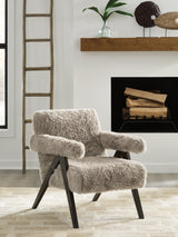 Mega Furniture - Ashley Furniture - Goda Accent Chair - Accent Chair / Mocha - A3000811