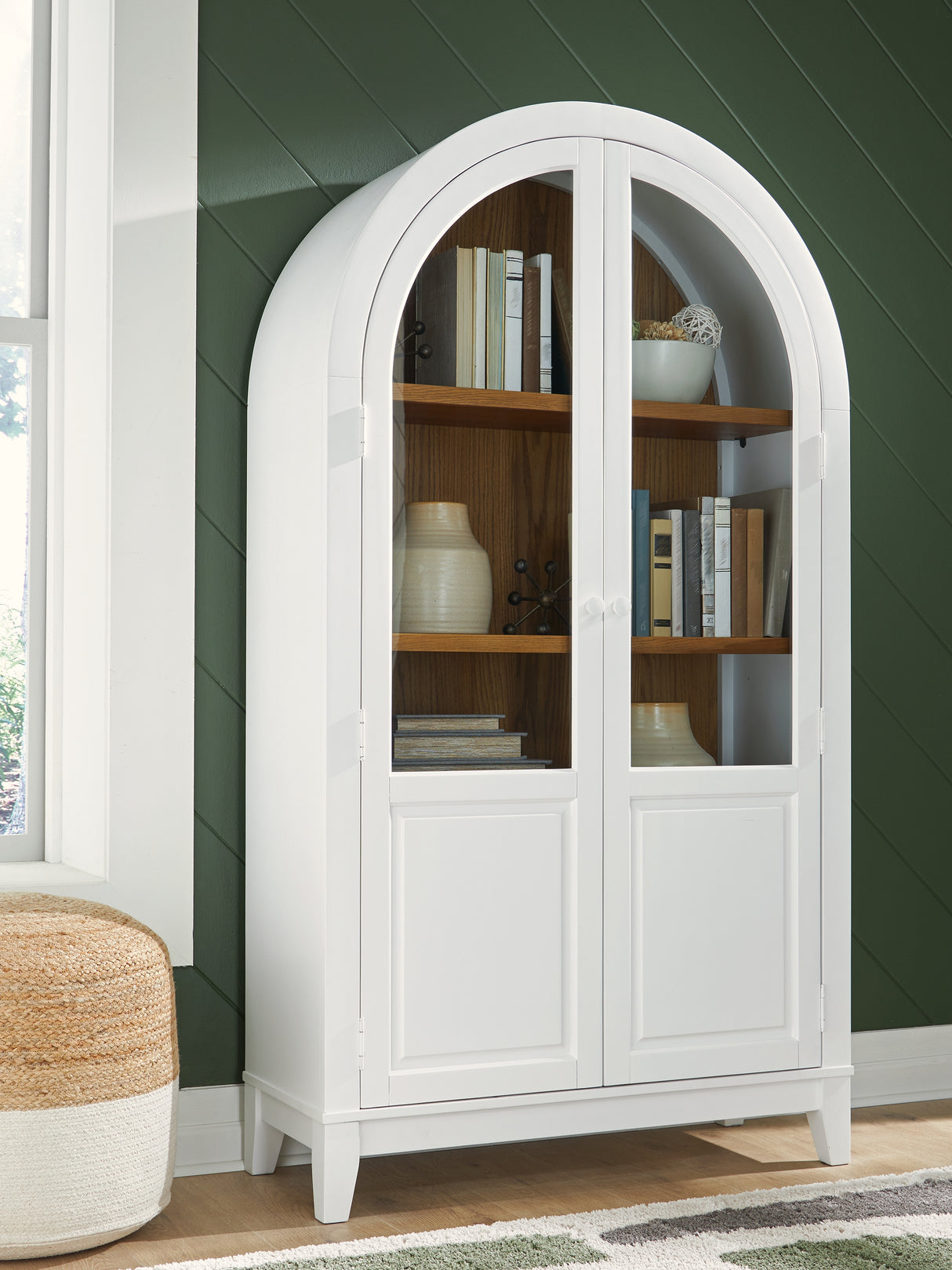 Mega Furniture - Ashley Furniture - Dagandale Accent Cabinet - Accent Cabinet / Natural/Black - A4000705