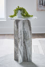 Mega Furniture - Ashley Furniture - Keithwell Accent Table - Accent Table / Gray - A4000610