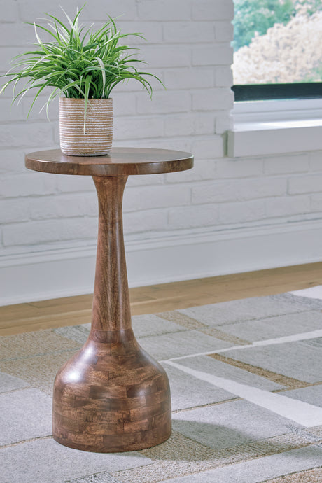 Mega Furniture - Ashley Furniture - Joville Accent Table - Accent Table / Medium Brown - A4000627